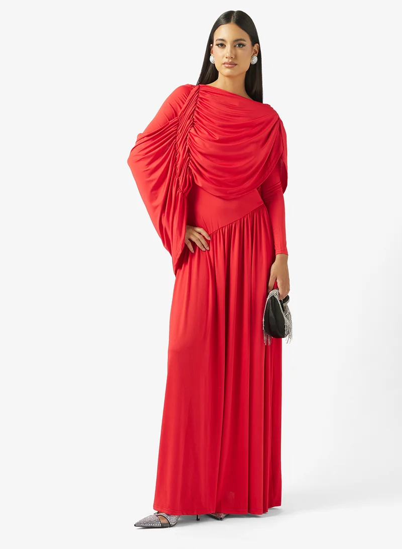 خزانة Draped A-line Dress